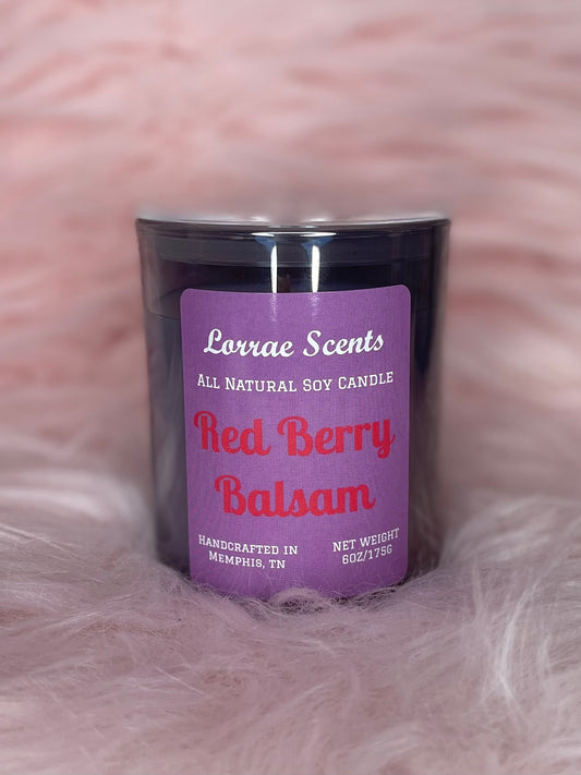 Red Berry Balsam Candle